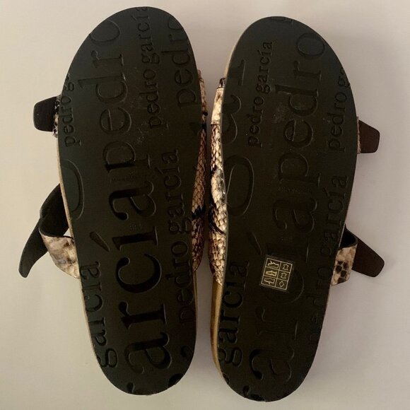 Pedro García Arielle Snake Slide Sandal - Picture 8 of 8